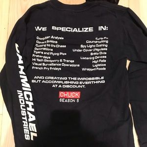 CHUCK long sleeve shirt